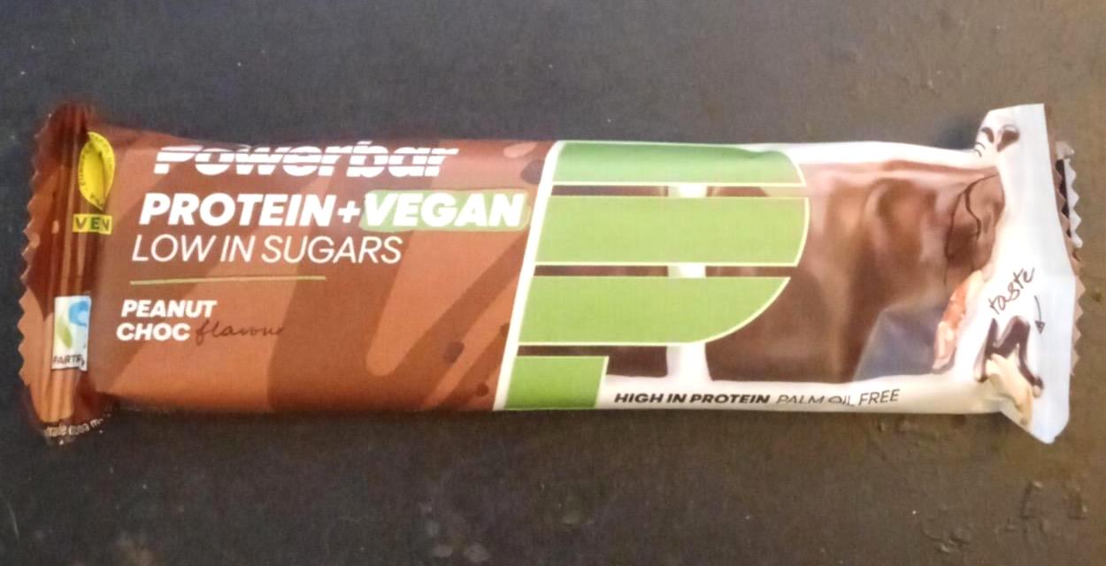 Képek - PowerBar vegán protein szelet mogyoró csoki