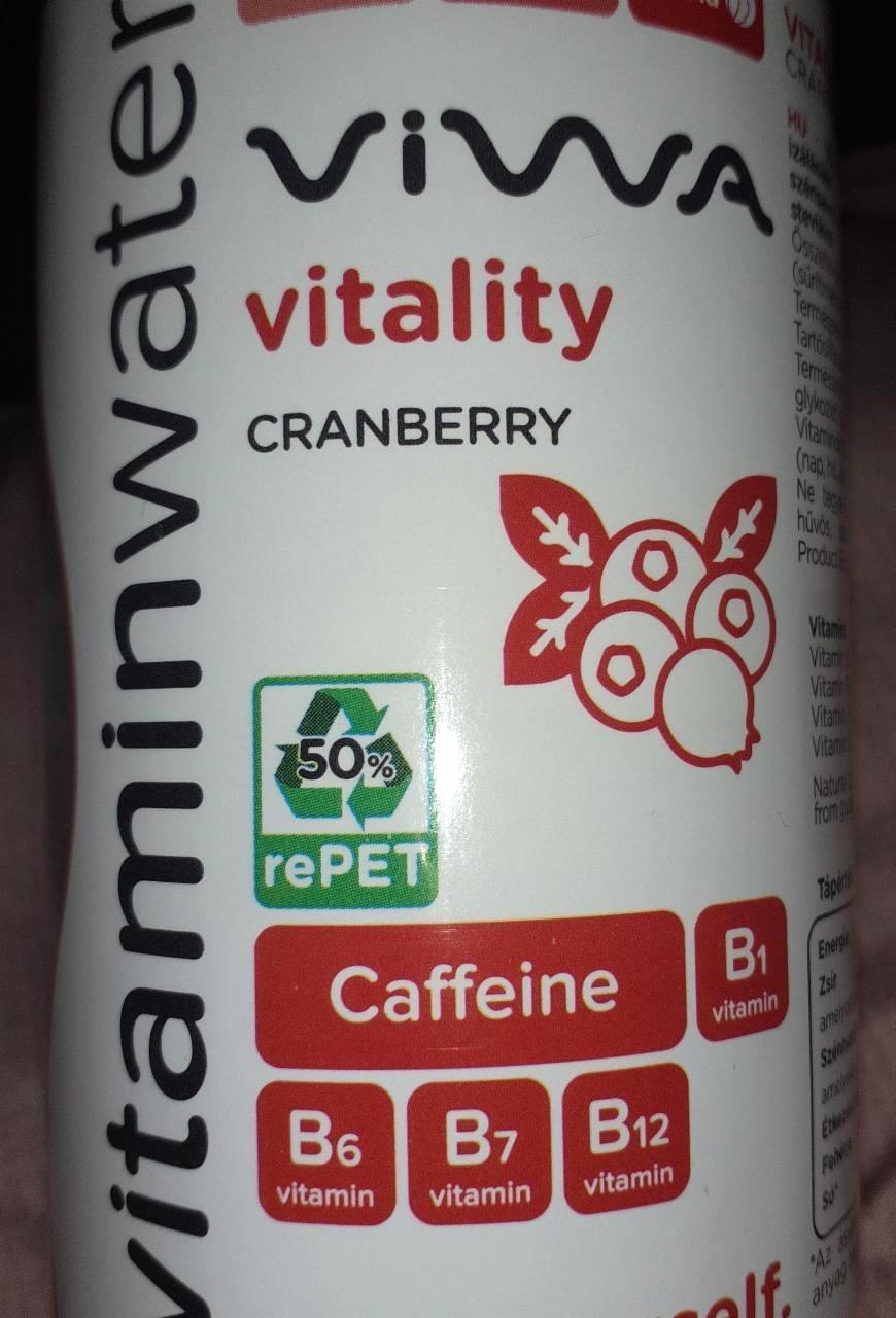 Képek - Vitaminwater Cranberry Viwa
