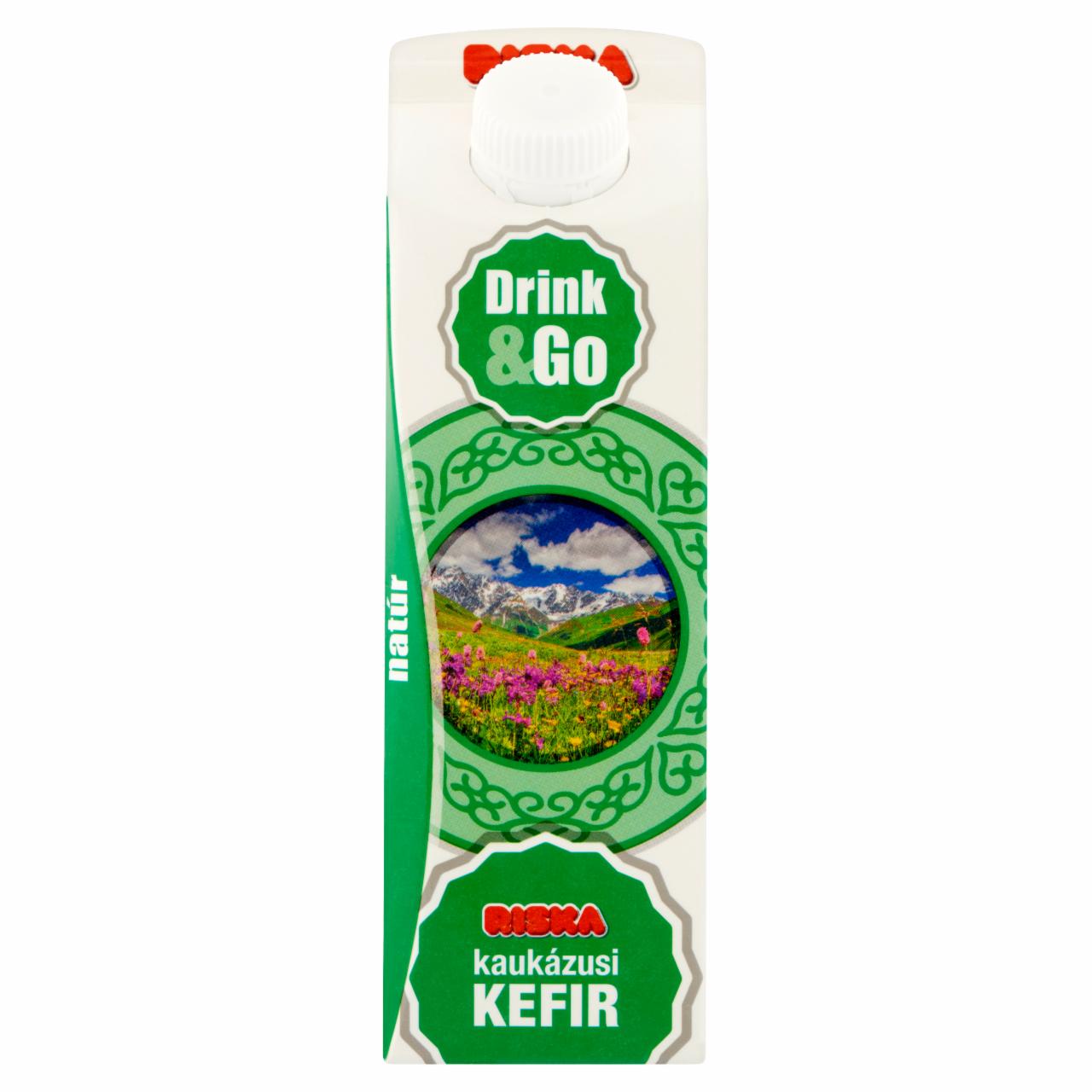 Képek - Riska Drink & Go natúr kaukázusi kefir 450 g