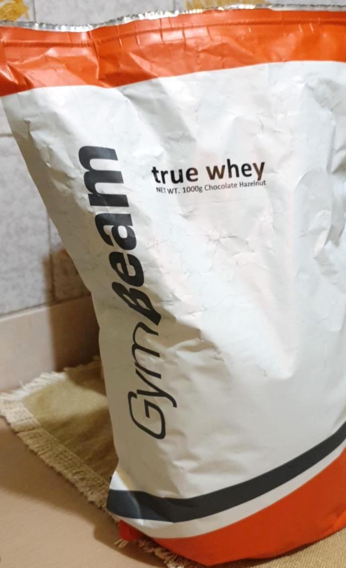 Képek - True whey Chocolate Hazelnut GymBeam