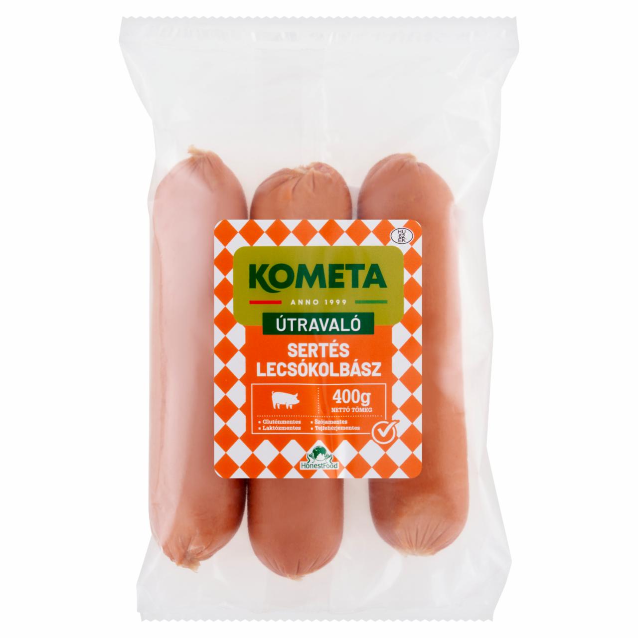 Képek - Kométa Útravaló sertés lecsókolbász 400 g