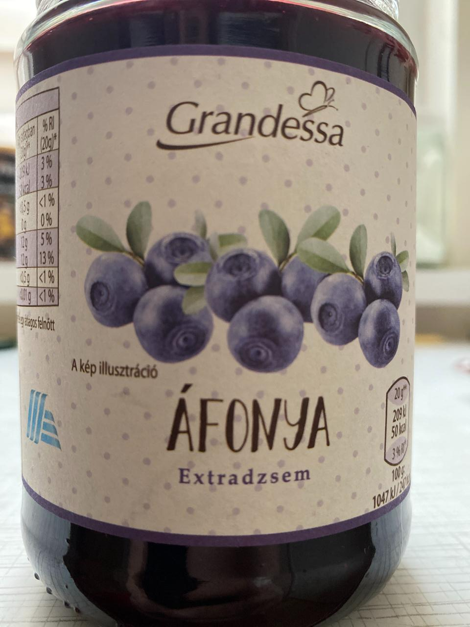 Képek - Áfonya extradzsem Grandessa