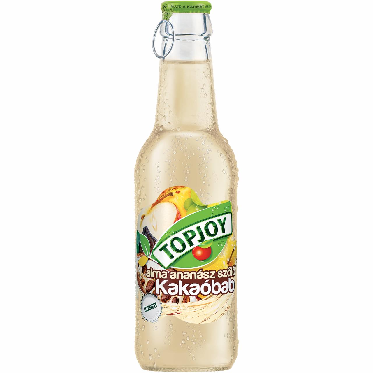 Képek - Topjoy alma-ananász-szőlő ital kakaó kivonattal 250 ml