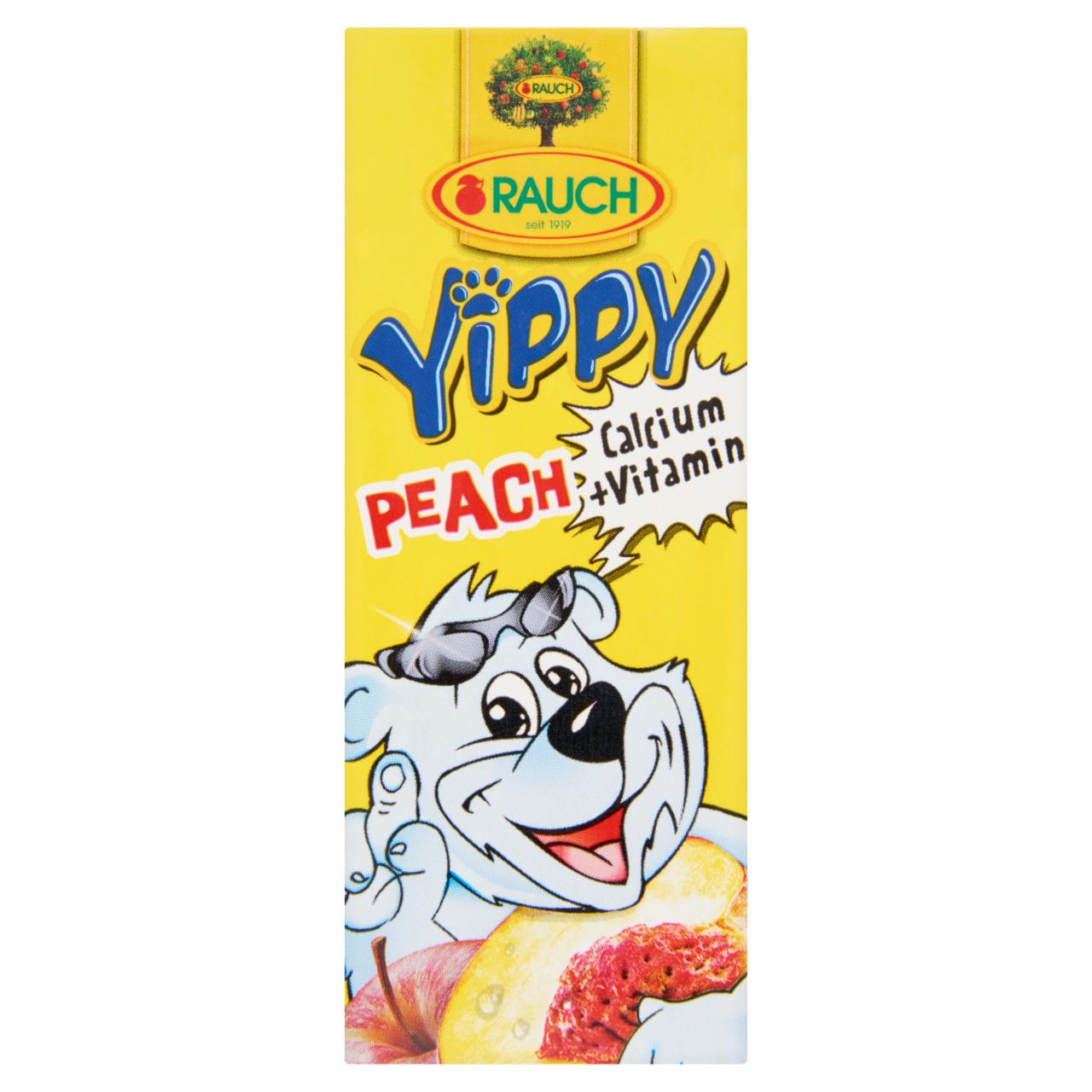 Képek - Rauch Yippy őszibarack-alma vegyes gyümölcsital 8 vitaminnal és kalciummal 0,2 l