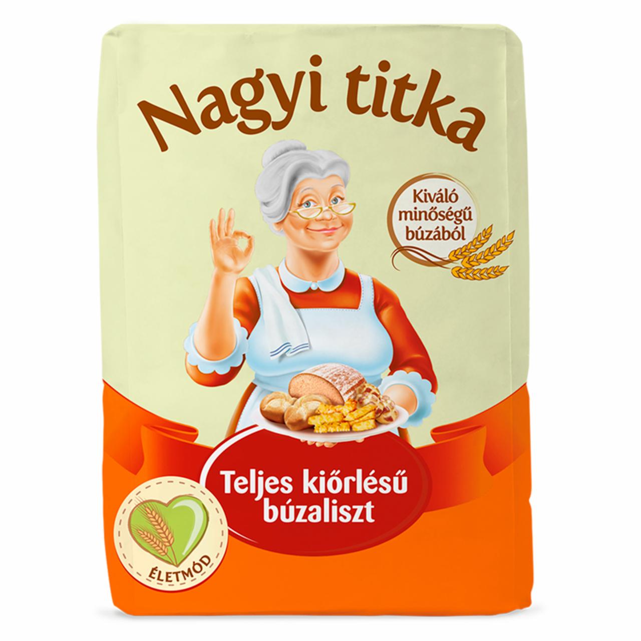 Képek - Nagyi titka teljes kiőrlésű búzaliszt 1 kg