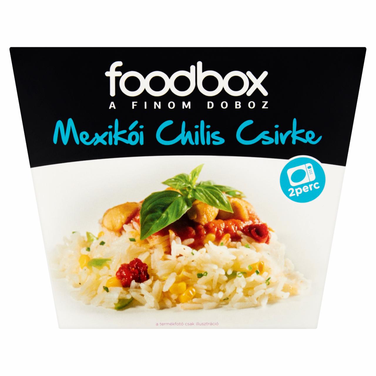 Képek - Foodbox mexikói chilis csirke 330 g