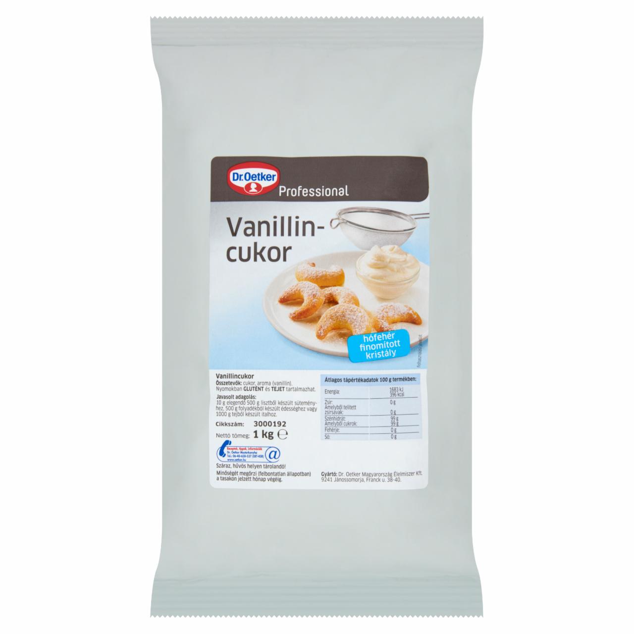 Képek - Dr. Oetker Professional vanillincukor 1 kg