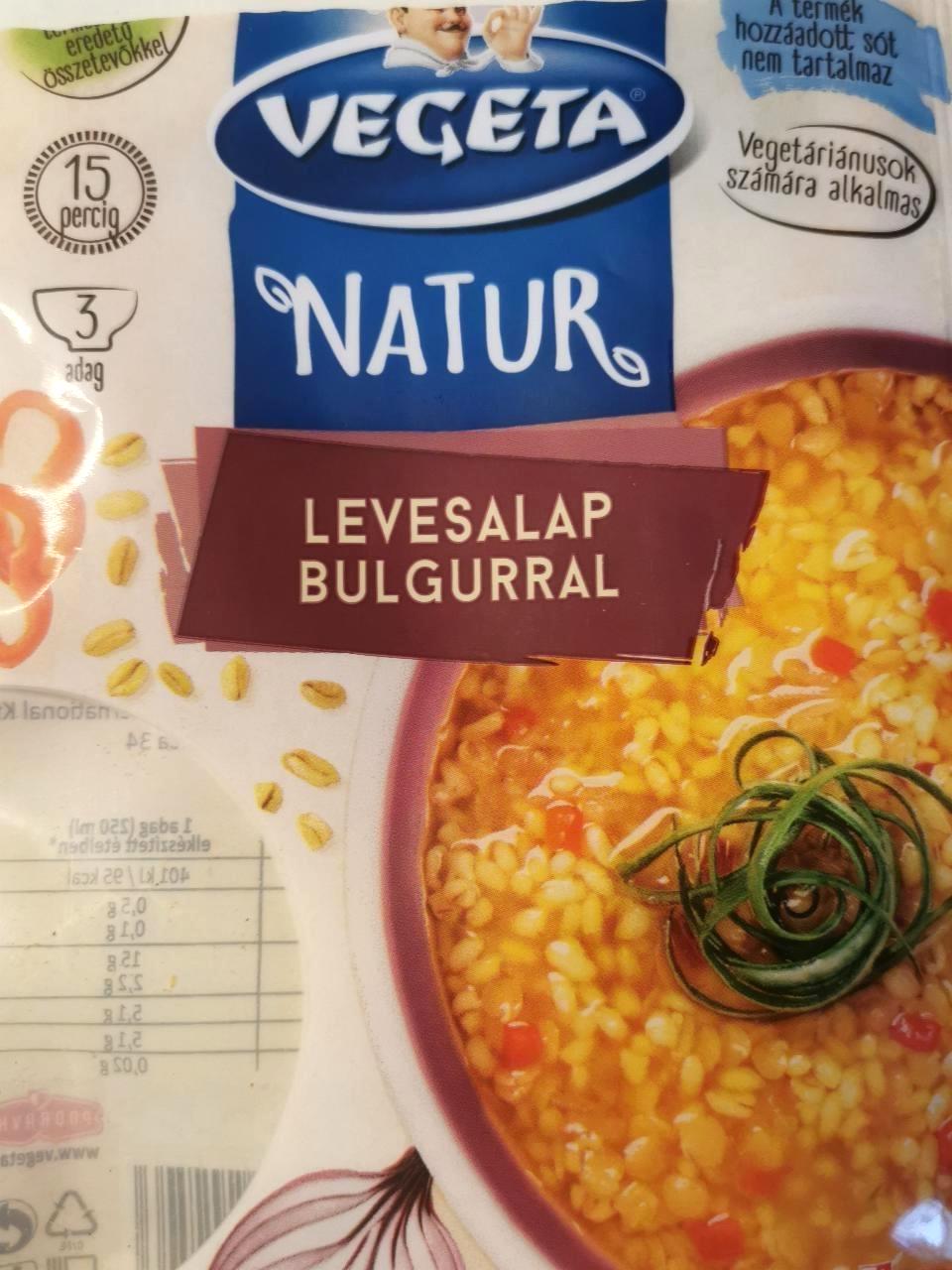 Képek - Levesalap bulgurral Vegeta