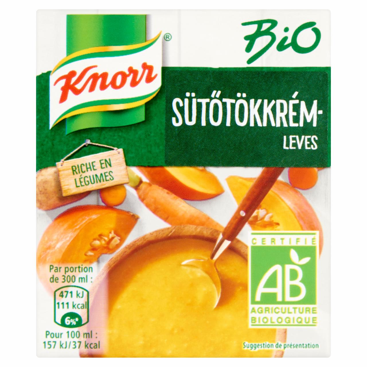 Képek - Knorr BIO sütőtökkrémleves 300 ml
