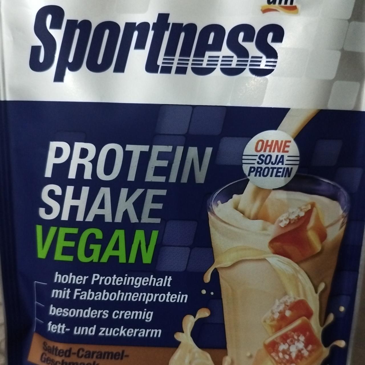 Képek - Sportness Protein Shake Vegan Salted Caramel dm