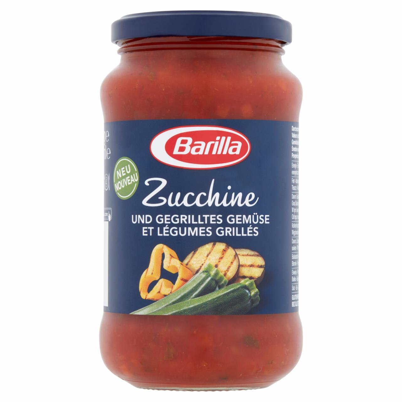 Képek - Barilla Zucchine paradicsomszósz zöldségekkel és grillezett zöldségekkel 400 g