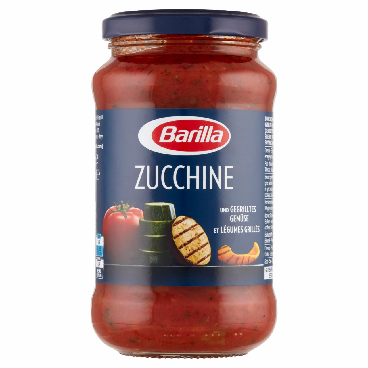 Képek - Barilla Zucchine paradicsomszósz zöldségekkel és grillezett zöldségekkel 400 g