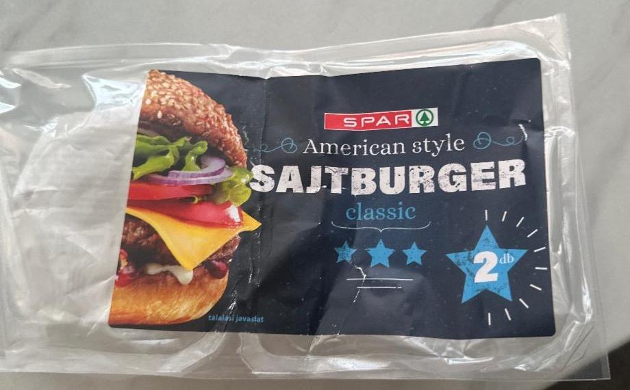 Képek - American style sajtburger classic Spar