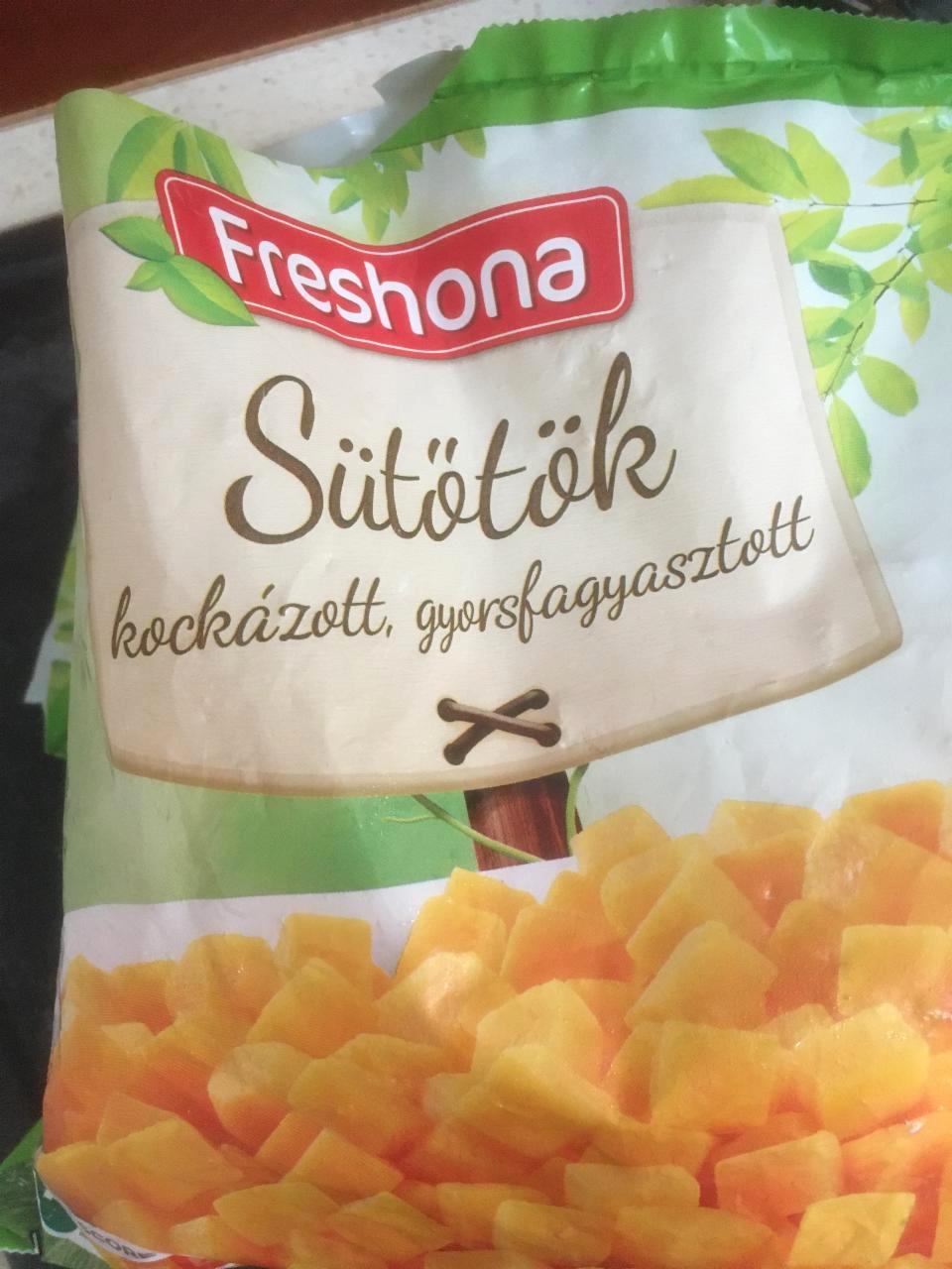 Képek - Sütőtök kockázott fagyasztott Freshona