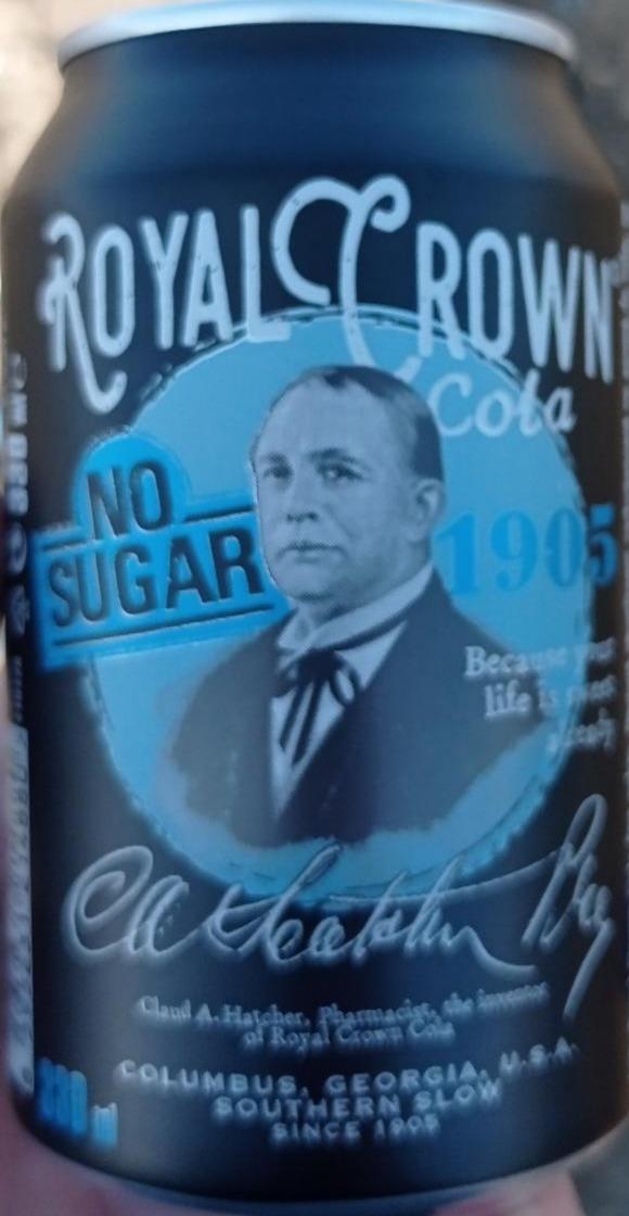 Képek - No sugar Royal Crown Cola