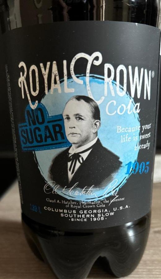 Képek - No sugar Royal Crown Cola