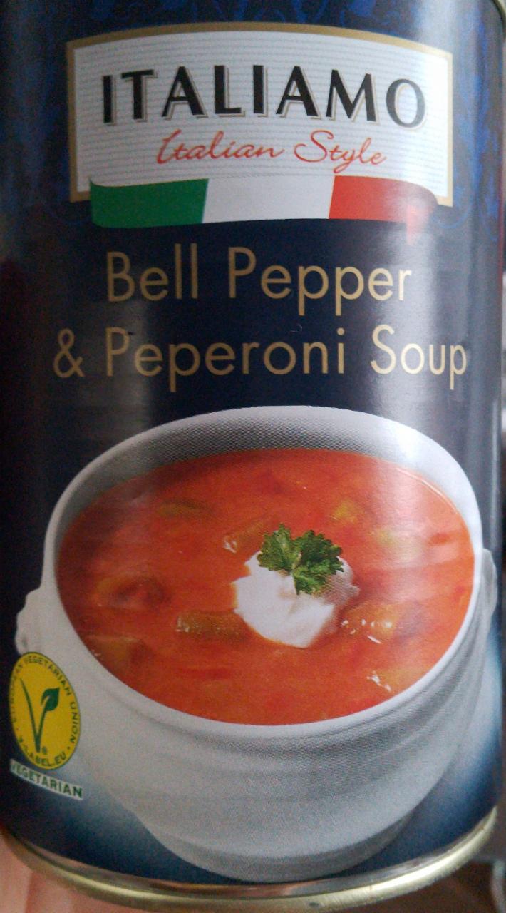 Képek - Bell pepper & peperoni soup Italiamo