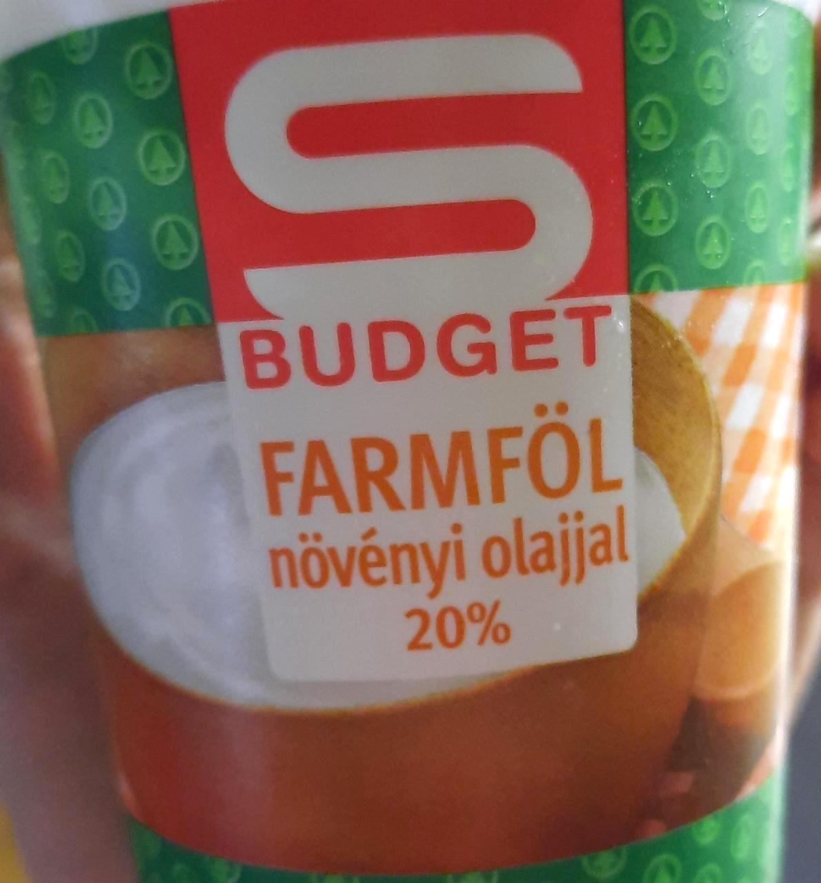 Képek - Farmföl növényi olajjal 20% S Budget