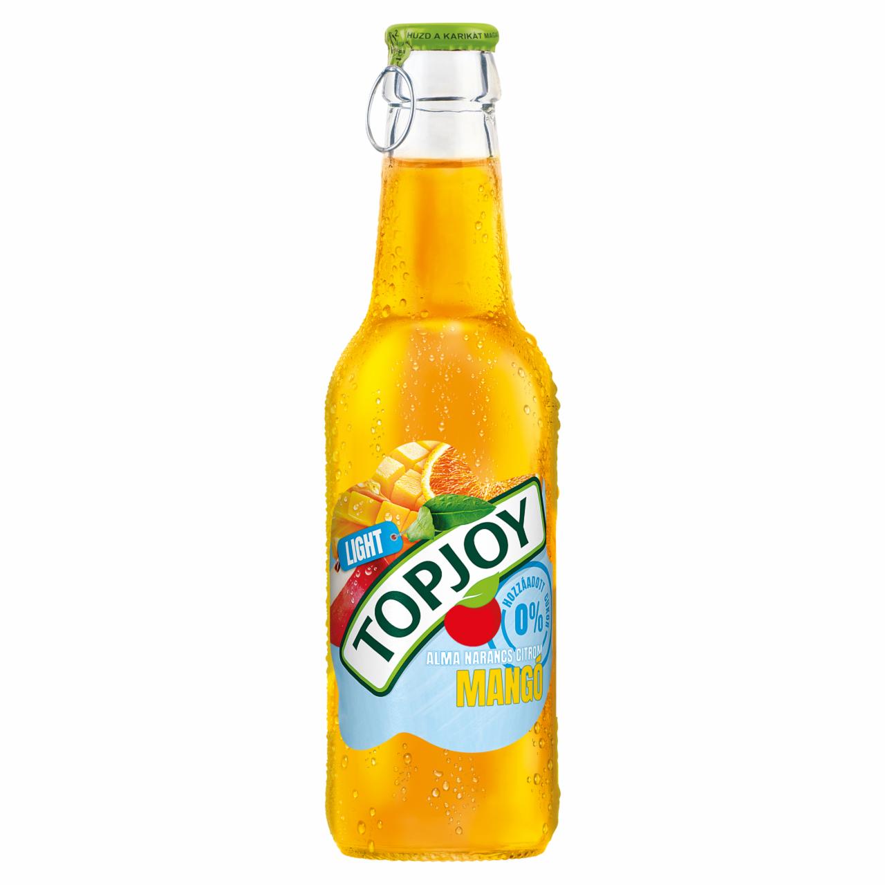 Képek - Topjoy Light mangó-alma-narancs-citrom ital édesítőszerekkel 250 ml