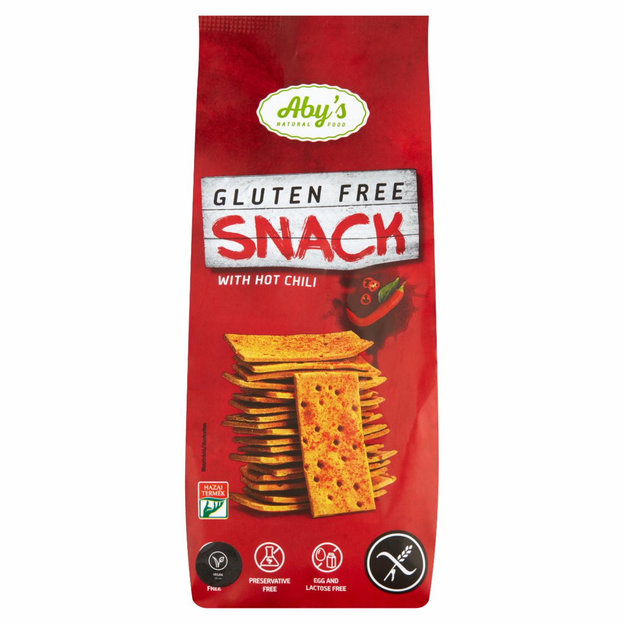 Képek - Aby's gluténmentes snack chilis ízesítéssel 150 g