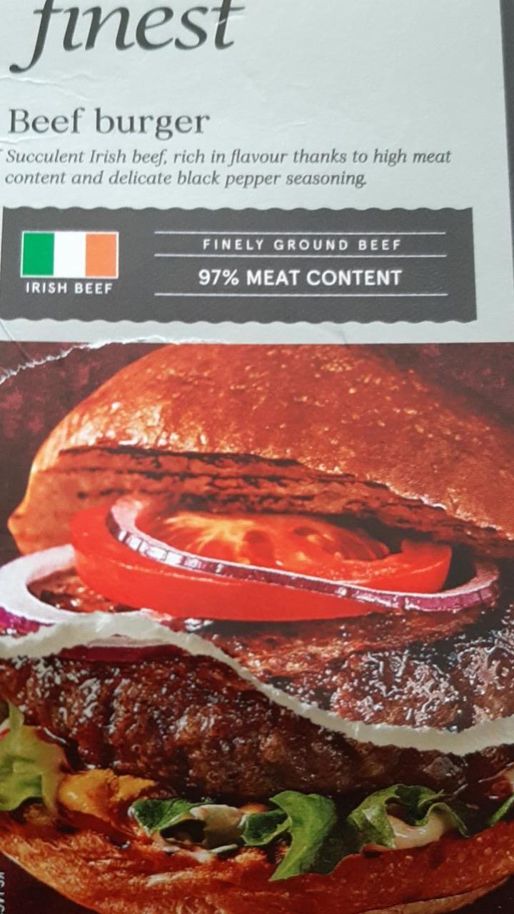 Képek - Marhahúspogácsa Ír marhából Tesco Finest