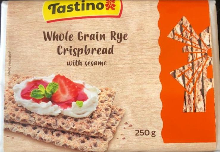 Képek - Whole grain rye crispbread with sesame Tastino