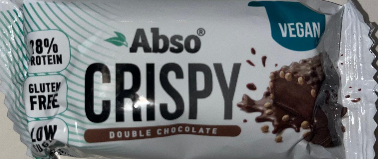 Képek - Abso Crispy dupla csokoládé fehérje szelet 50 g