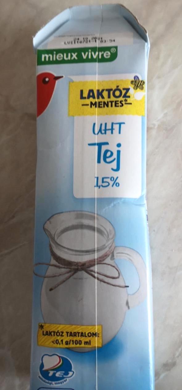 Képek - Laktózmentes UHT Tej 1,5% Auchan