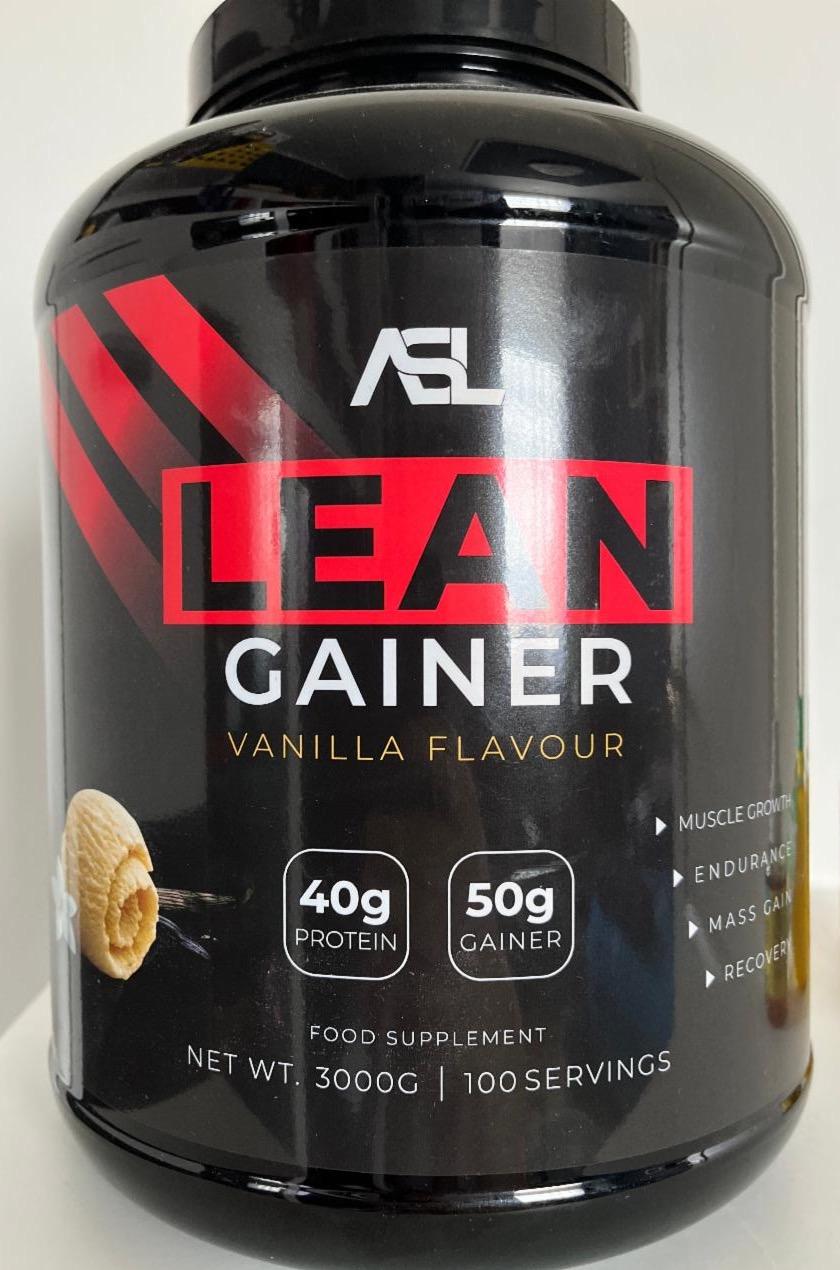 Képek - Lean Gainer Vanilla flavour ASL