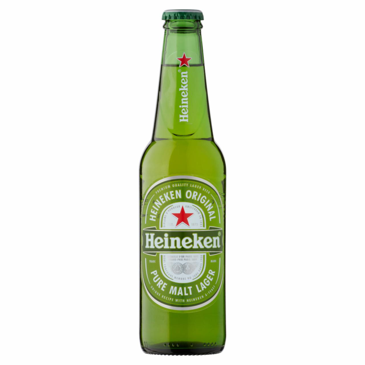 Képek - Heineken minőségi világos sör 5% 0,33 l üveg