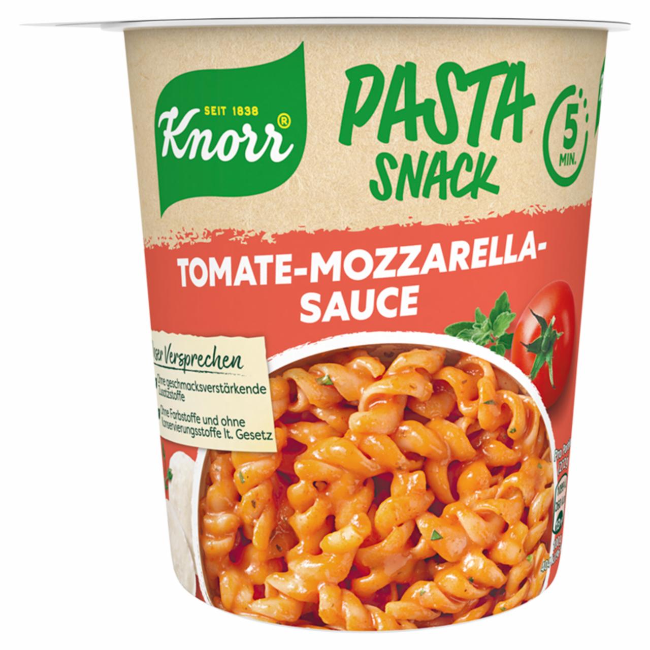 Képek - Knorr Snack tészta paradicsomos-mozzarellás szósszal 72 g