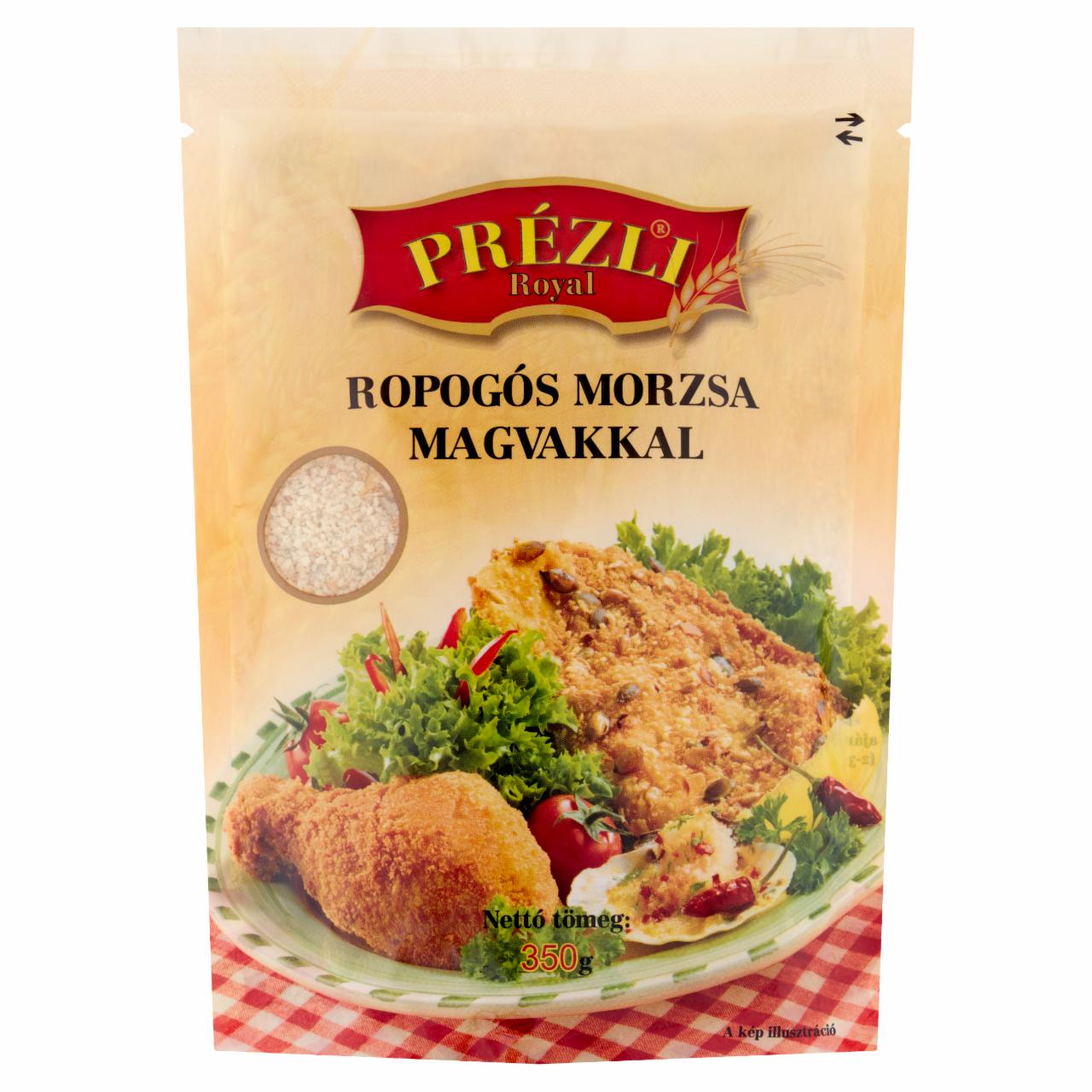 Képek - Prézli Royal ropogós morzsa magvakkal 350 g