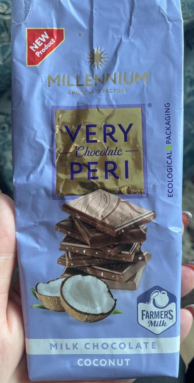 Képek - Milk chocolate coconut Very Peri Millennium