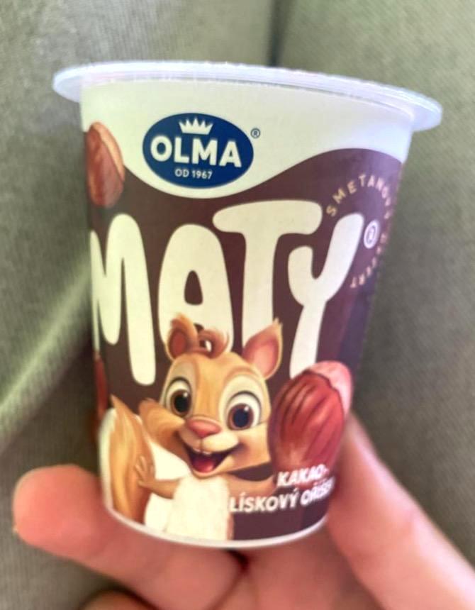 Képek - Maty smetanový dezert kakao-lískový oříšek Olma
