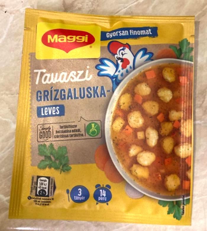 Képek - Tavaszi grízgaluska leves Maggi