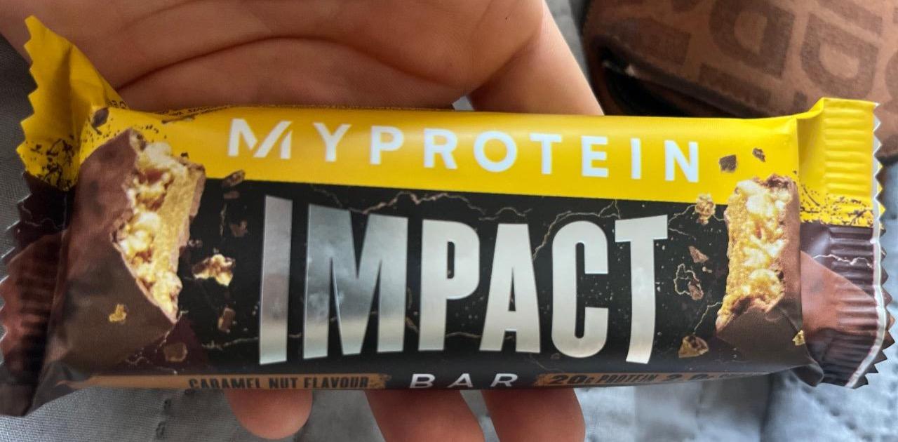 Képek - Impact bar Caramel MyProtein
