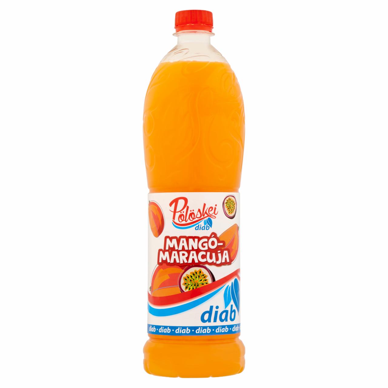 Képek - Pölöskei Diab mangó-maracuja ízű szörp édesítőszerekkel 1 l