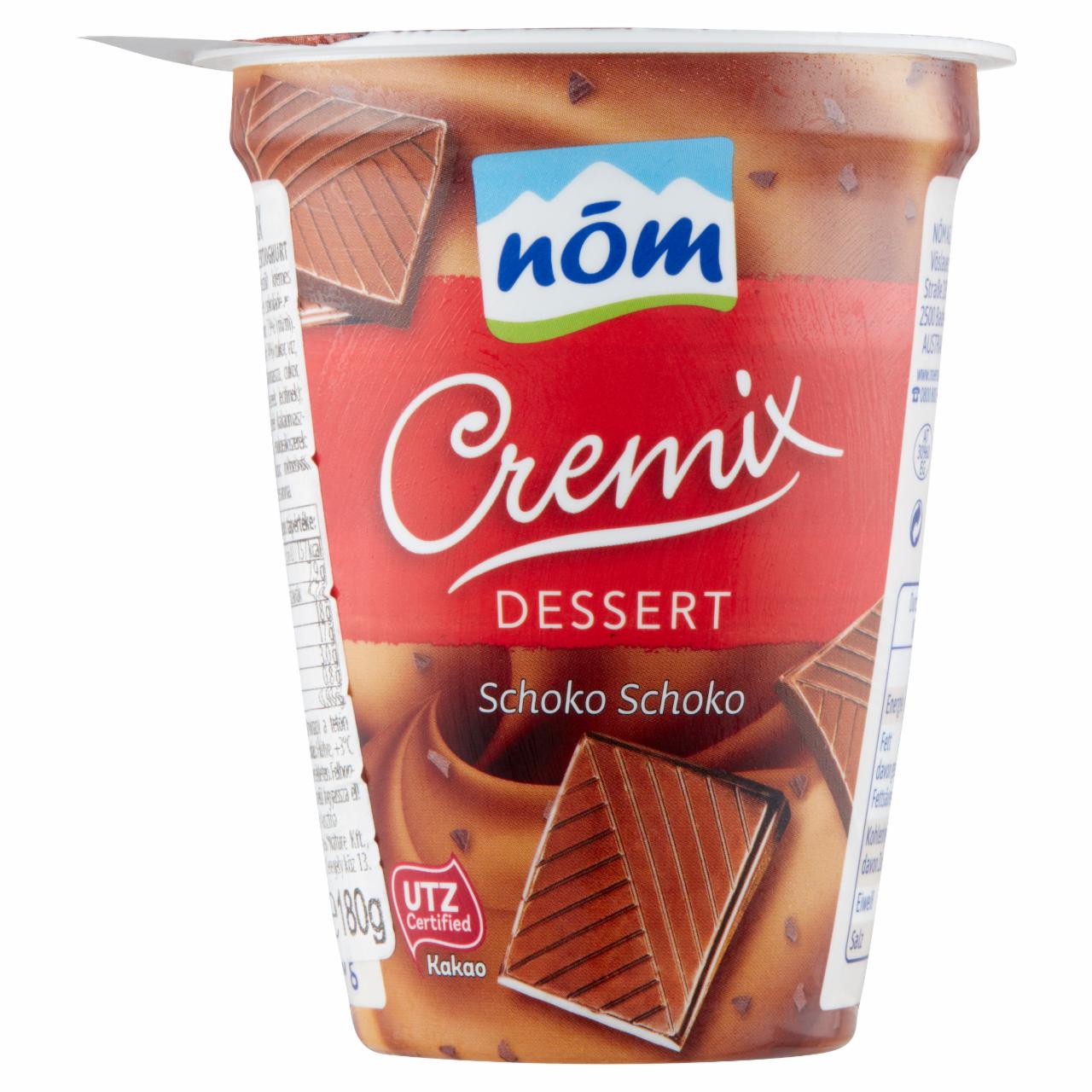 Képek - NÖM Cremix csokoládés desszertjoghurt 180 g