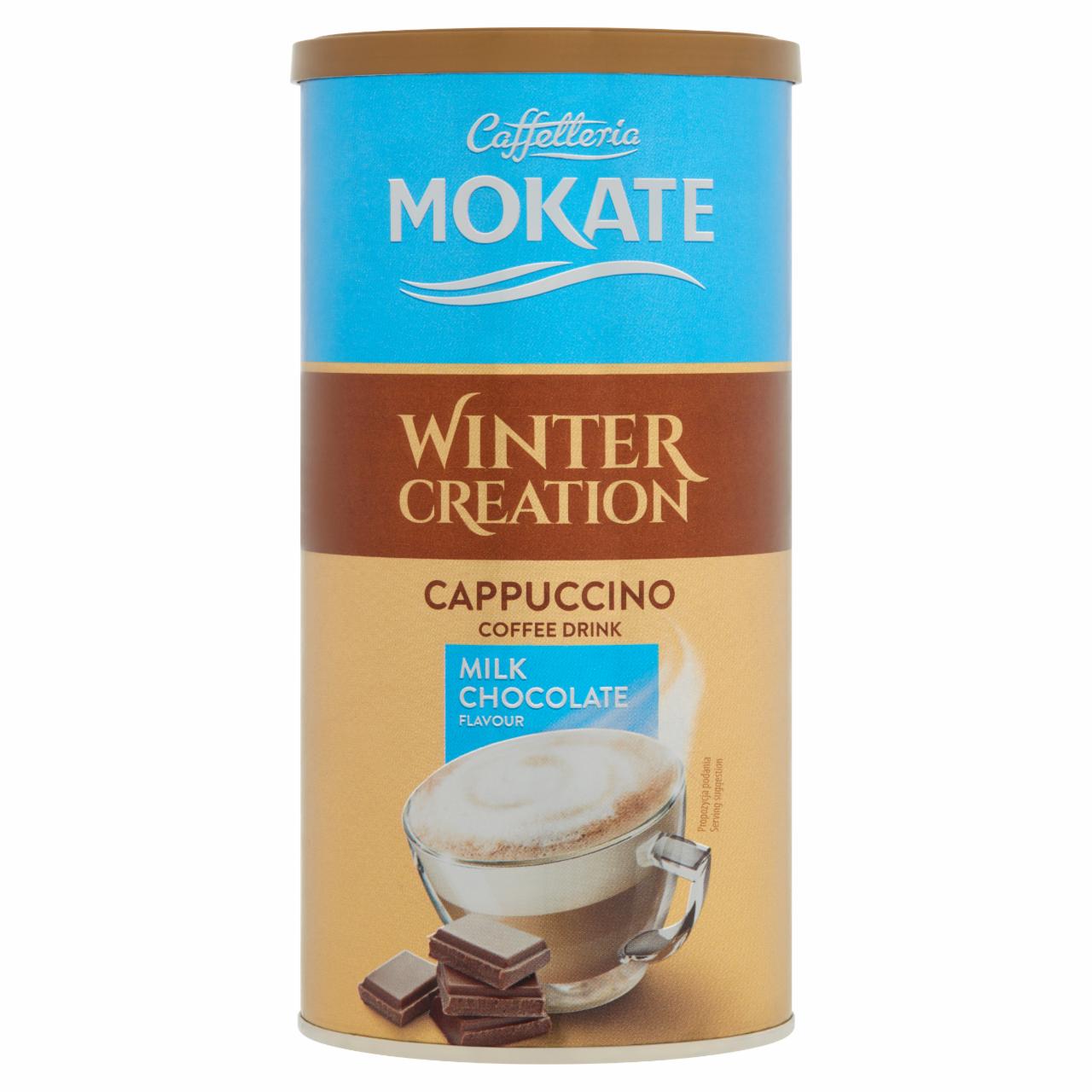 Képek - Mokate Winter Creation Cappuccino tejcsokoládé ízű kávéitalpor 150 g
