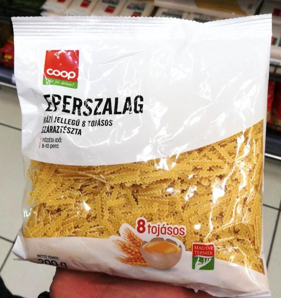 Képek - Eperszalag száraztészta Coop