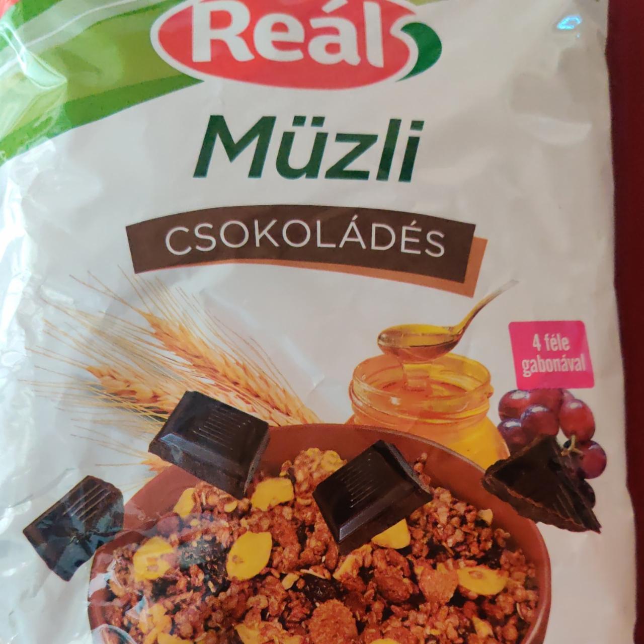 Képek - Müzli csokoládés Reál