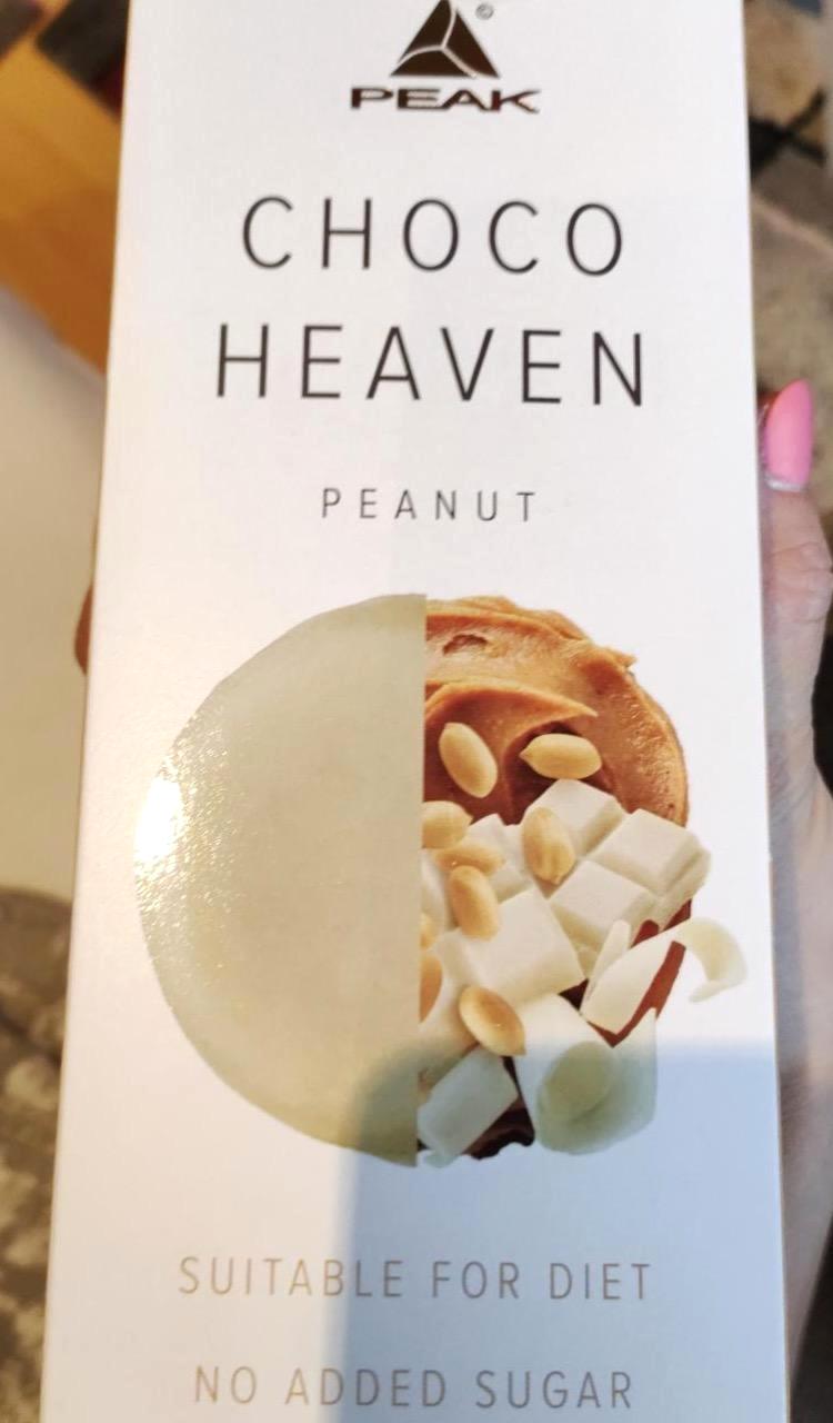 Képek - Choco heaven Peanut keksz édesítőszerrel Peak