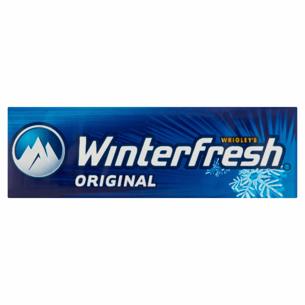 Képek - Winterfresh Original mentolízű cukormentes rágógumi édesítőszerrel 14 g