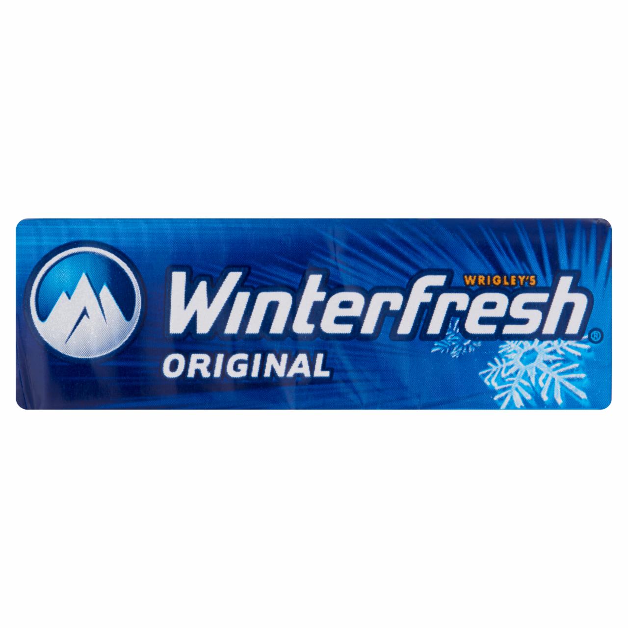 Képek - Winterfresh Original mentolízű cukormentes rágógumi édesítőszerrel 14 g