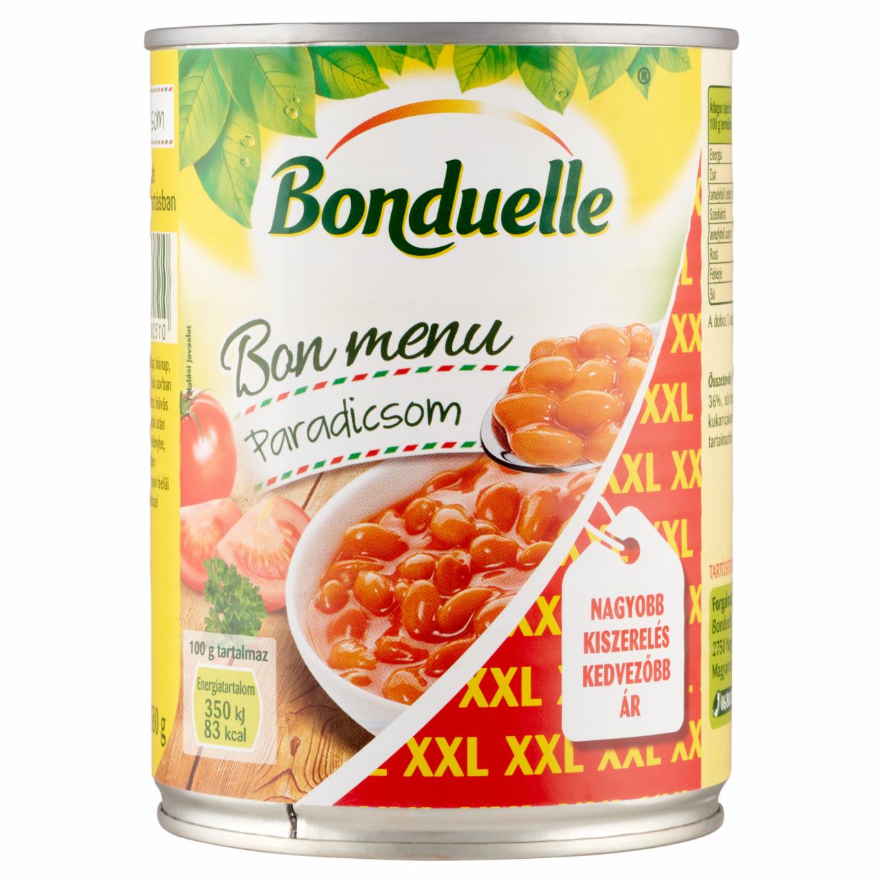 Képek - Bonduelle Bon menu fehérbab paradicsommártásban 580 g