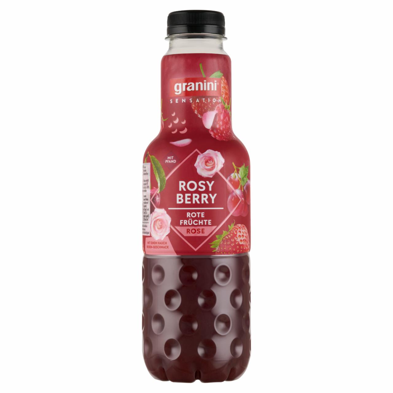 Képek - Granini Sensation rózsaízű gyümölcsital feketerépalé-sűrítménnyel 0,75 l