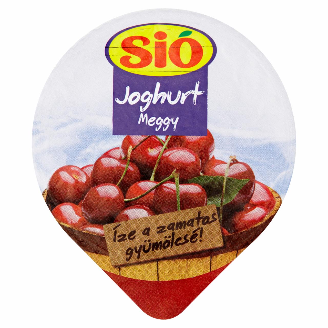 Képek - Sió meggyes joghurt 150 g