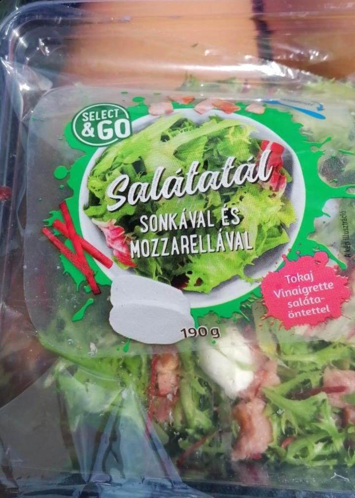 Képek - Salátatál sonkával és mozzarellával Select&Go