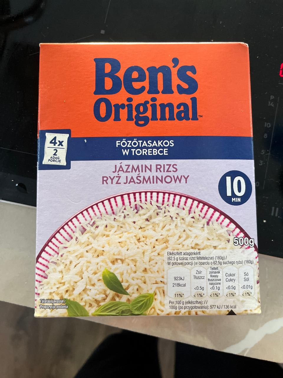 Képek - Főzőtasakos jázmin rizs Ben’s Original