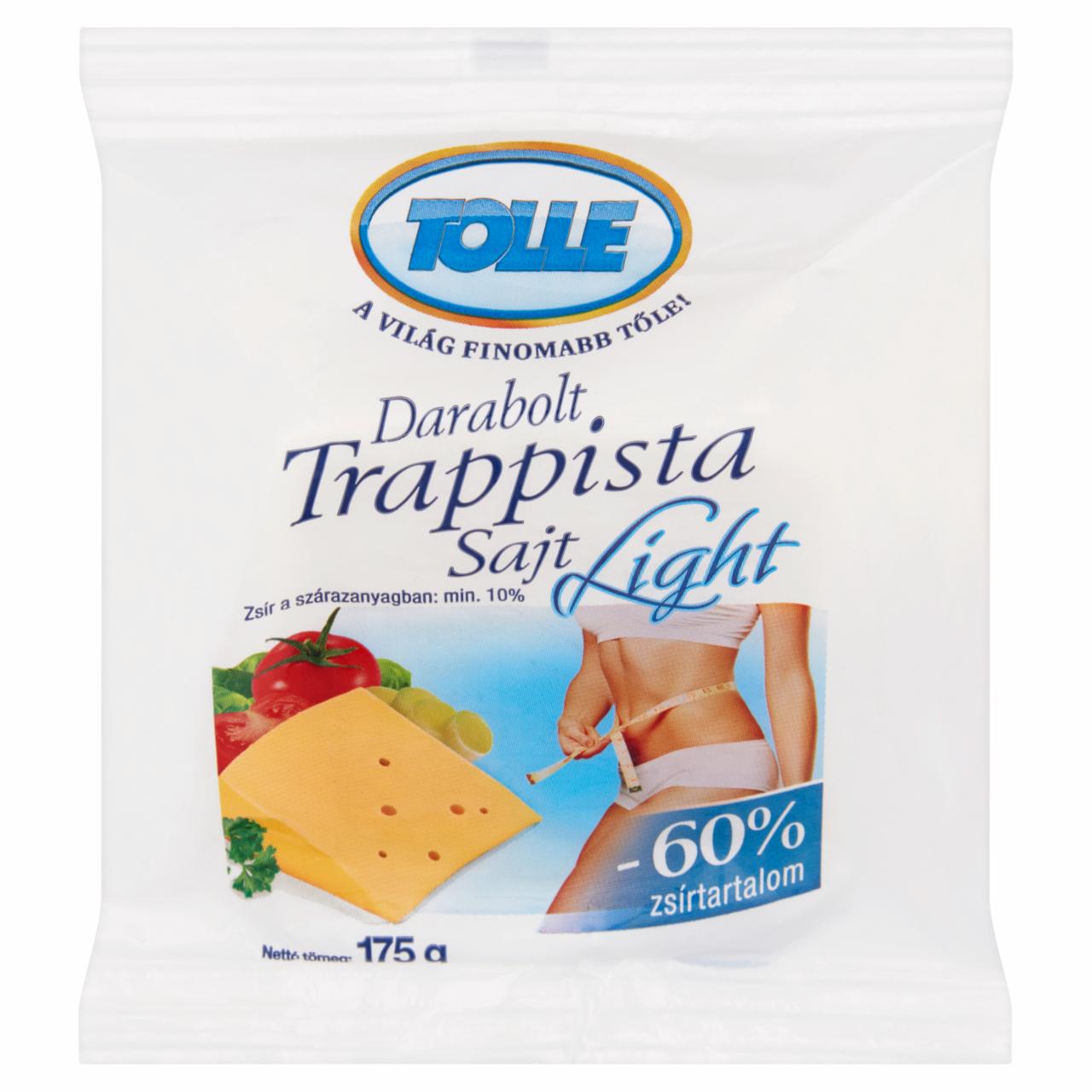 Képek - Tolle Light darabolt zsírszegény félkemény trappista sajt 175 g